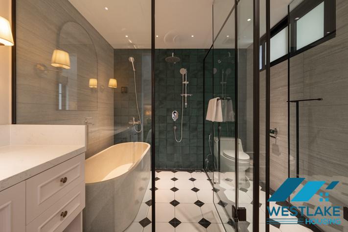 Brand new and modern 03-bedroom apartment with amazing lake view for rent in Tay Ho, Ha Noi