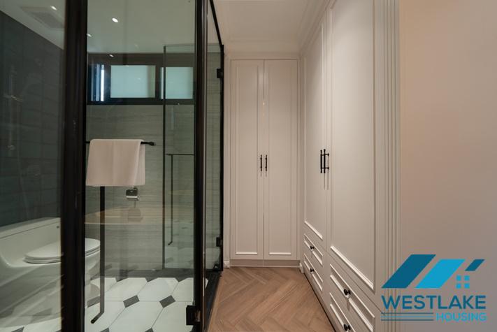 Brand new and modern 03-bedroom apartment with amazing lake view for rent in Tay Ho, Ha Noi