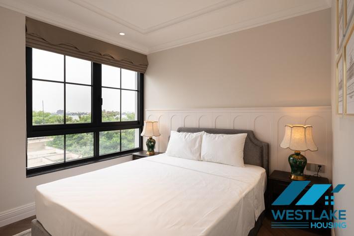 Brand new and modern 03-bedroom apartment with amazing lake view for rent in Tay Ho, Ha Noi