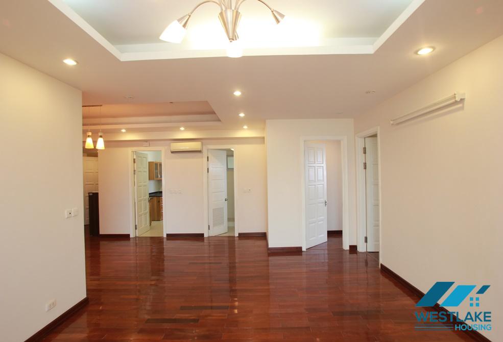 Large size apartment for rent in Ciputra, Tay Ho, Ha Noi - Unfurnished