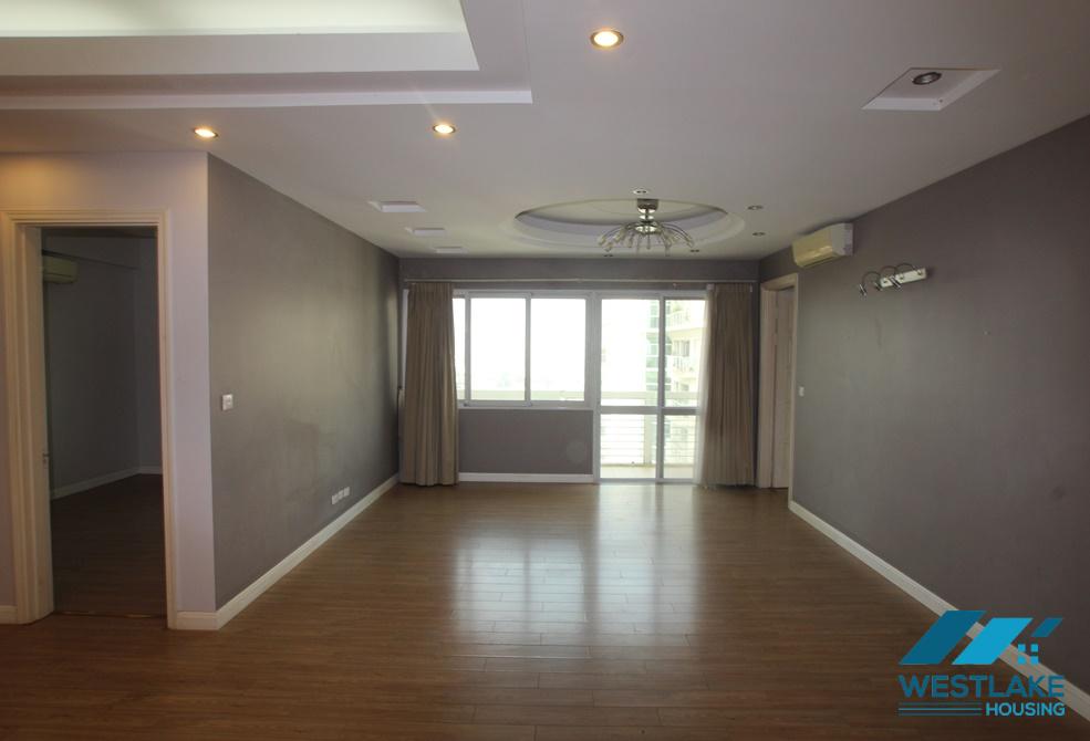 Unfurnished -  4 bedrooms apartment for rent in Ciputra, Tay Ho, Hanoi