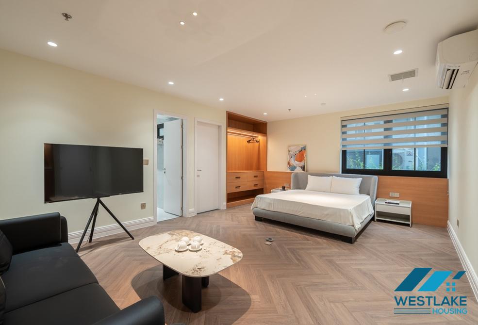 High quality and modern studio apartment for rent in Tay Ho, Ha Noi