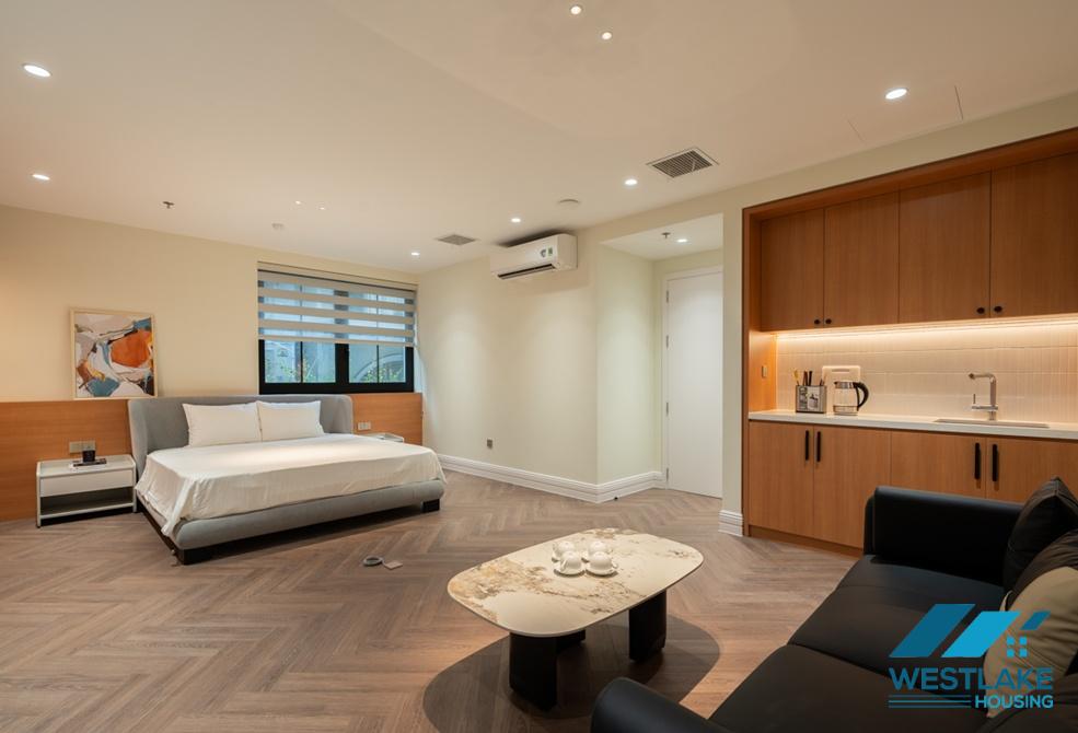 High quality and modern studio apartment for rent in Tay Ho, Ha Noi