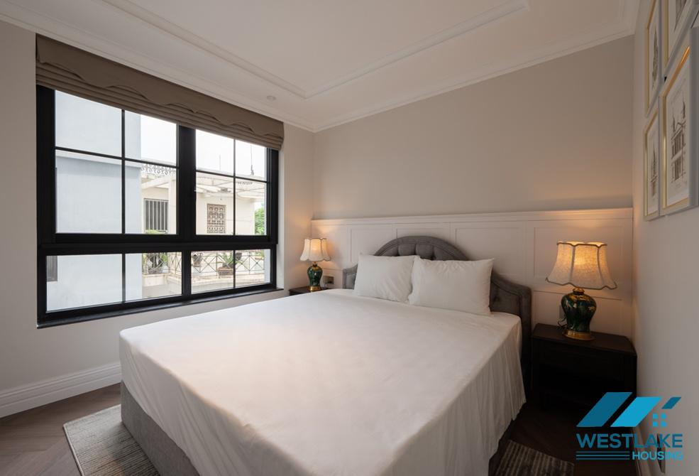 Luxurious 04-bedroom apartment with beautiful West lake view for rent in Tay Ho, Ha Noi