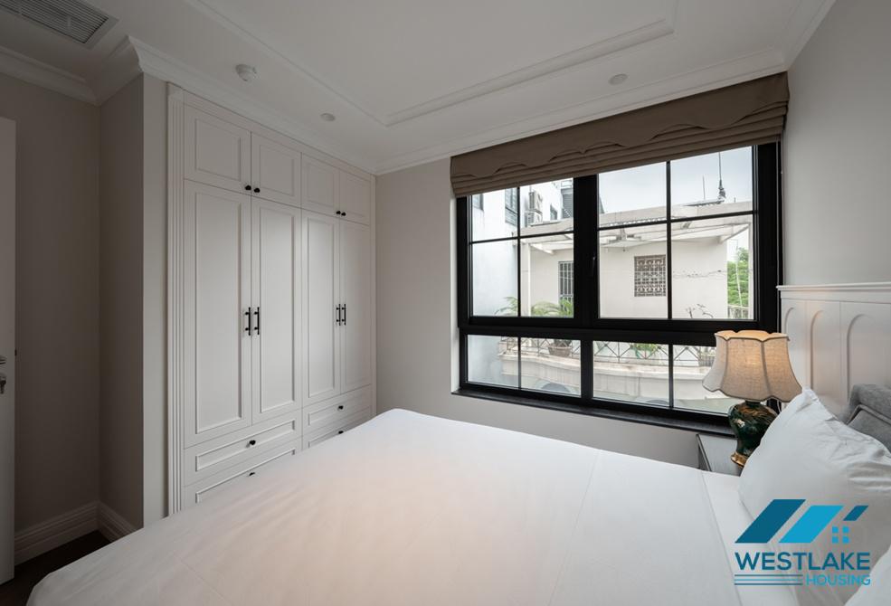 Luxurious 04-bedroom apartment with beautiful West lake view for rent in Tay Ho, Ha Noi