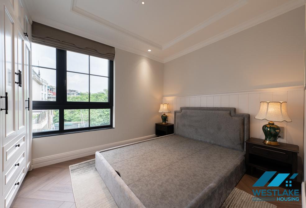 Luxurious 04-bedroom apartment with beautiful West lake view for rent in Tay Ho, Ha Noi