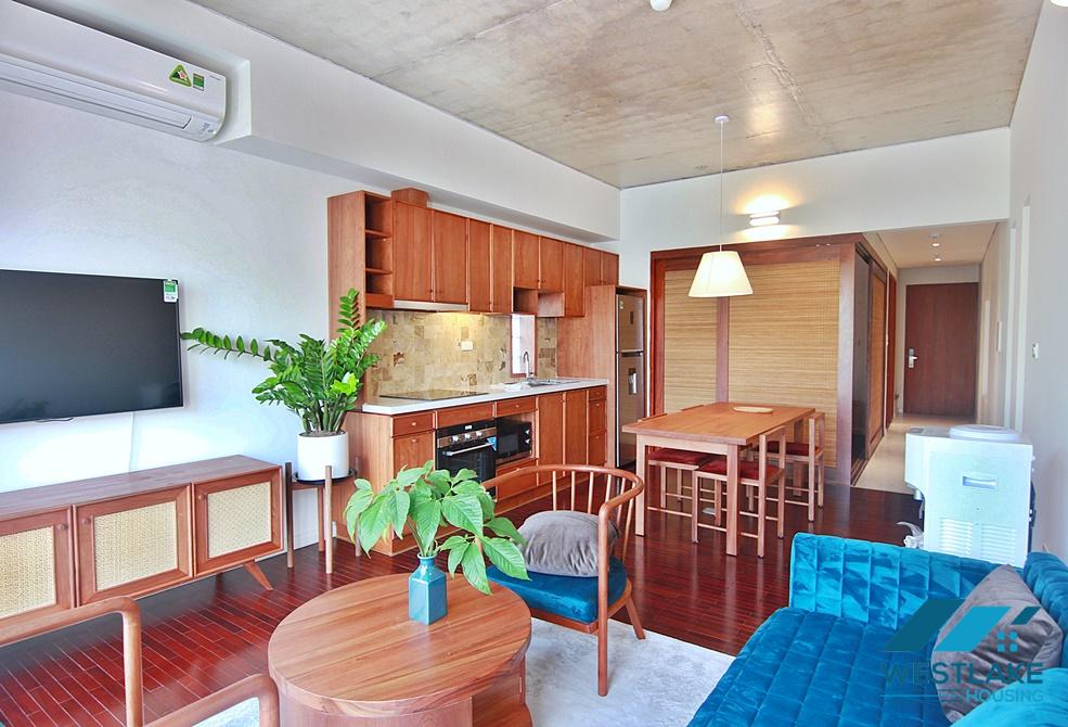 A new duplex 2 bedroom apartment for rent in Yen Phu, Tay Ho