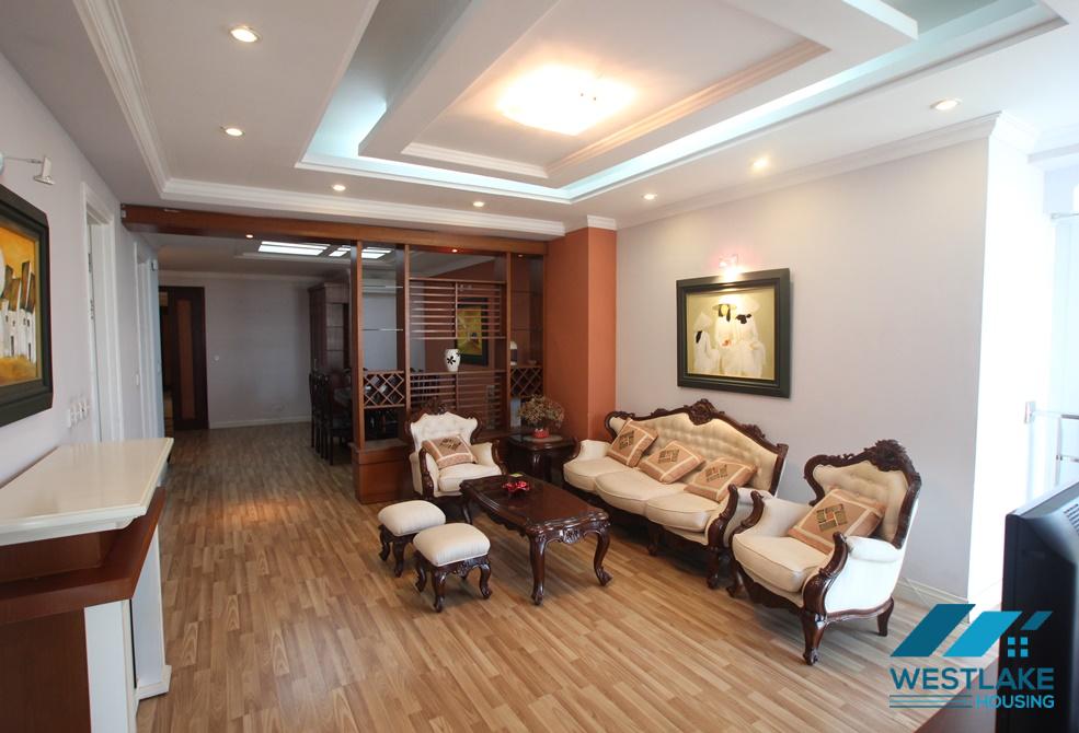 Apartment with nice furniture available for rent in Ciputra, Tay Ho, Hanoi