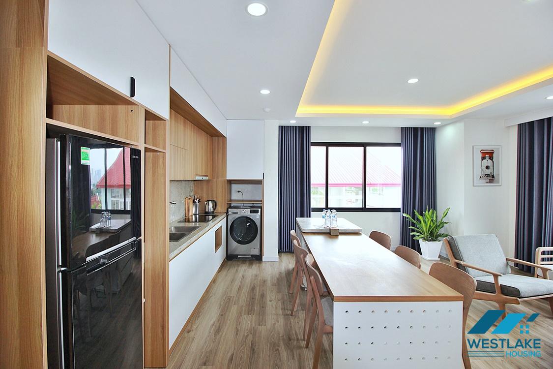 Bright and clean 02-bedroom apartment for rent in Tay Ho, Ha Noi
