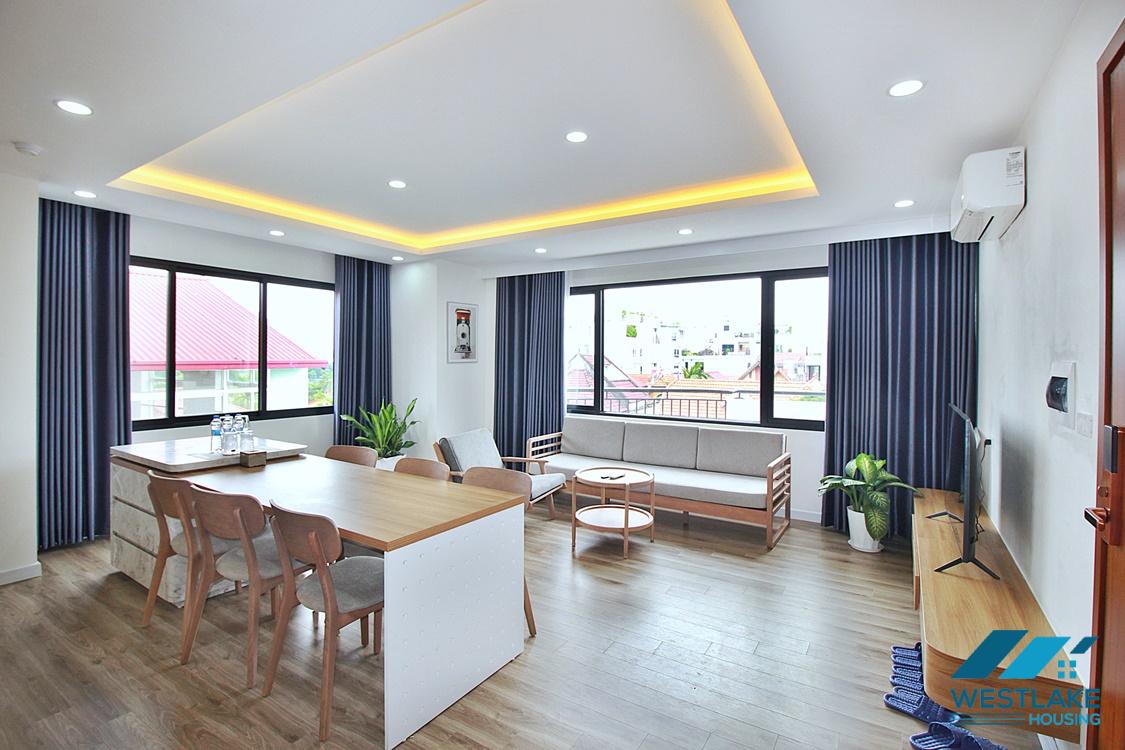 Bright and clean 02-bedroom apartment for rent in Tay Ho, Ha Noi