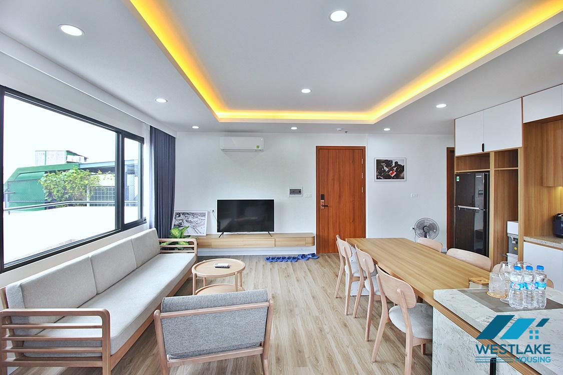 Bright and clean 02-bedroom apartment for rent in Tay Ho, Ha Noi