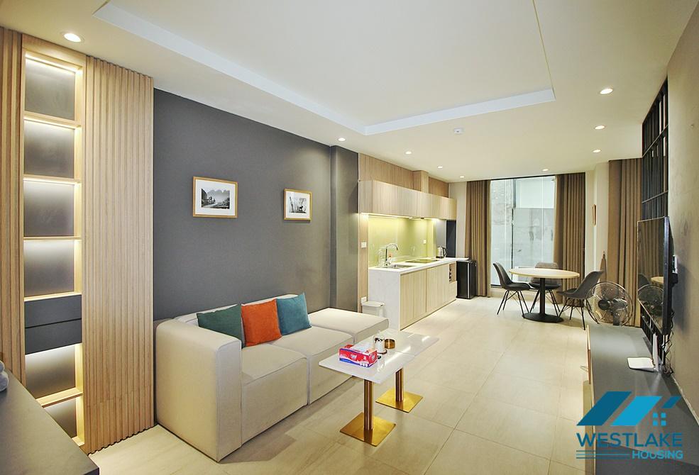 A spacious and modern studio for rent in Yen Phu, Tay Ho