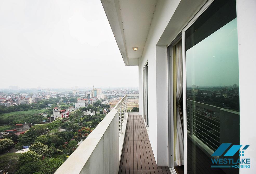 A bright and spacious 3 bedroom apartment for rent in Ciputra E Tower, Tay Ho, Ha Noi A bright and spacious 3 bedroom apartment for rent in Ciputra E Tower, Tay Ho, Ha Noi