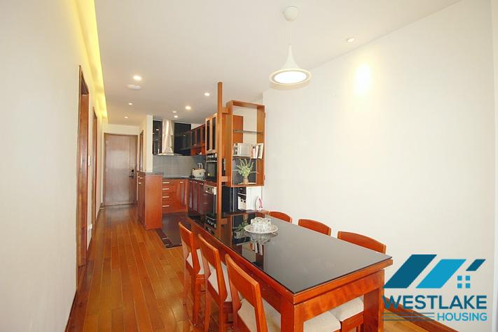 Beautiful 02-bedroom apartment with lake view in Xuan Dieu, Tay Ho, Hanoi for rent