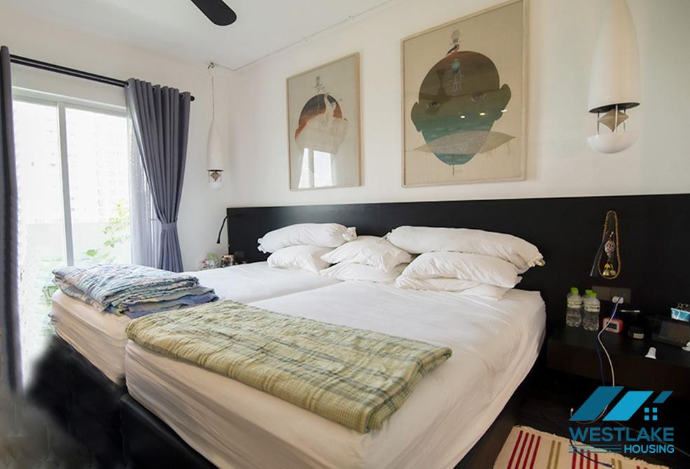 Lovely three bedrooms apartment for rent in E buidling, Ciputra, Tay Ho, Ha Noi