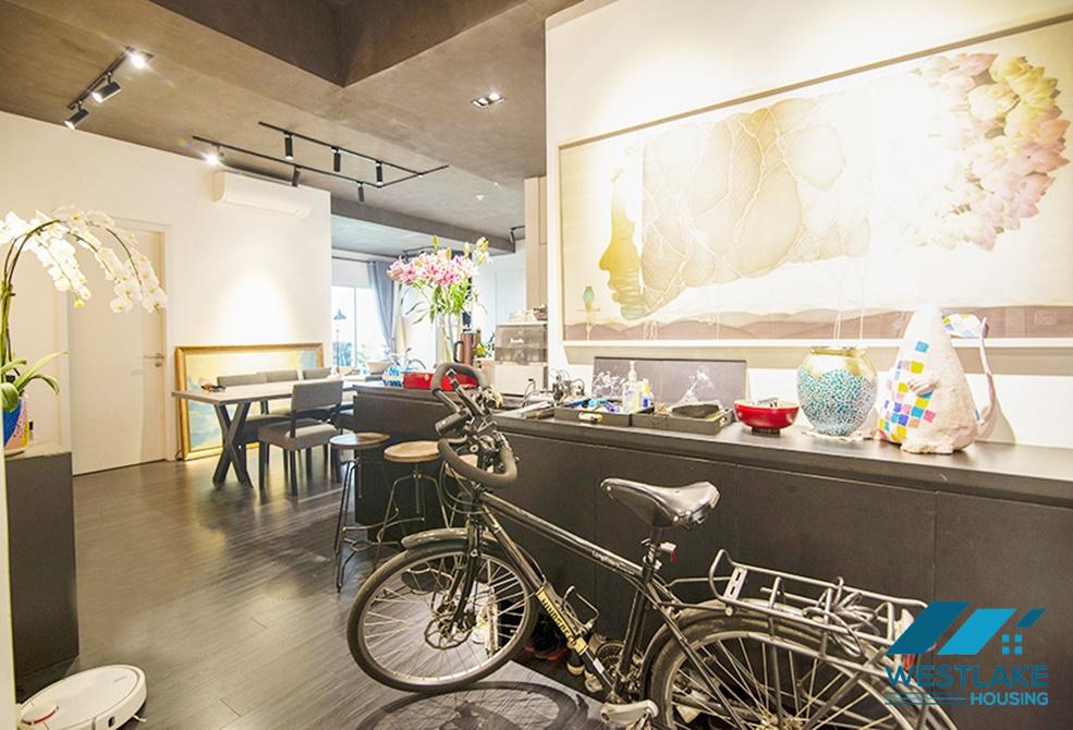 Lovely three bedrooms apartment for rent in E buidling, Ciputra, Tay Ho, Ha Noi