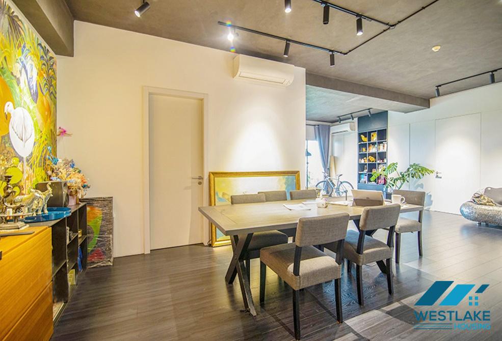 Lovely three bedrooms apartment for rent in E buidling, Ciputra, Tay Ho, Ha Noi