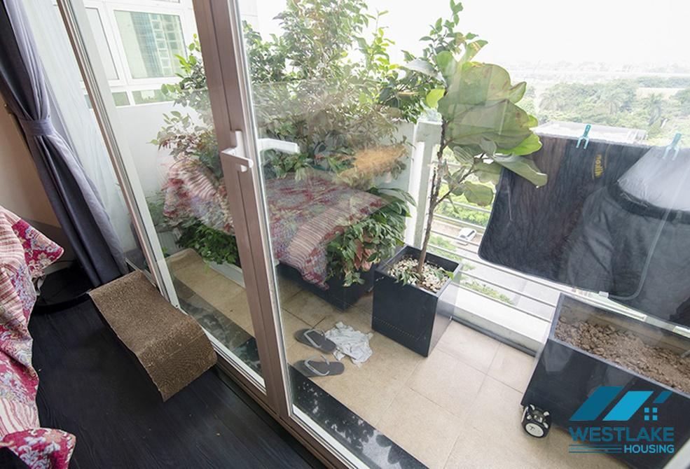Lovely three bedrooms apartment for rent in E buidling, Ciputra, Tay Ho, Ha Noi