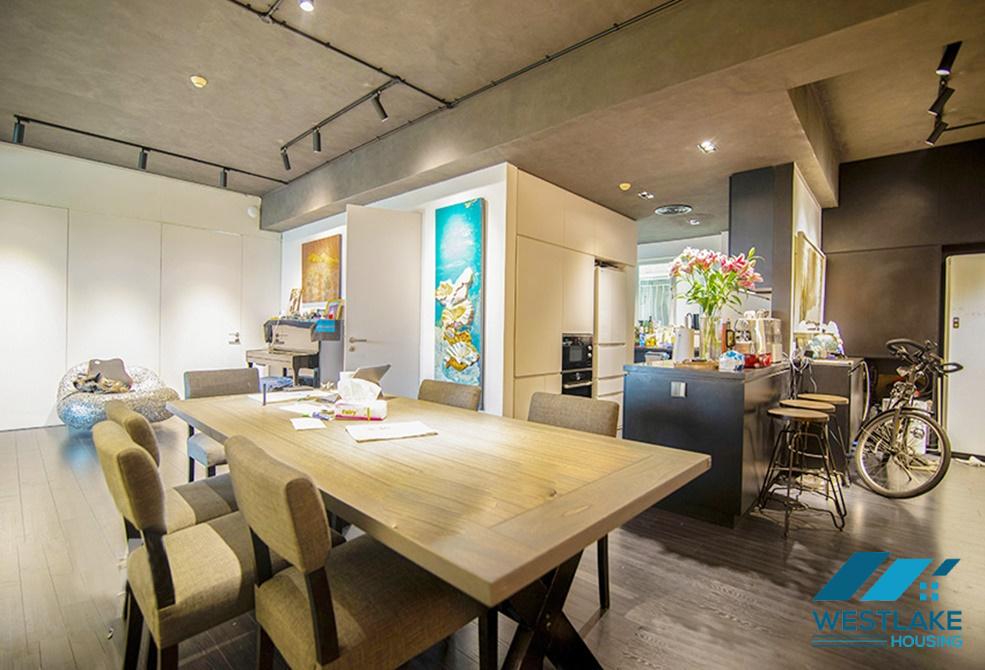 Lovely three bedrooms apartment for rent in E buidling, Ciputra, Tay Ho, Ha Noi