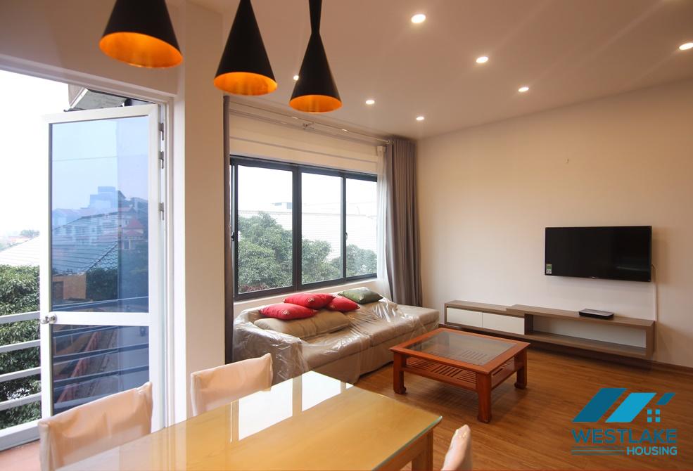 High floor and brightly 2 bedroom apartment for rent in Tu Hoa, Tay Ho