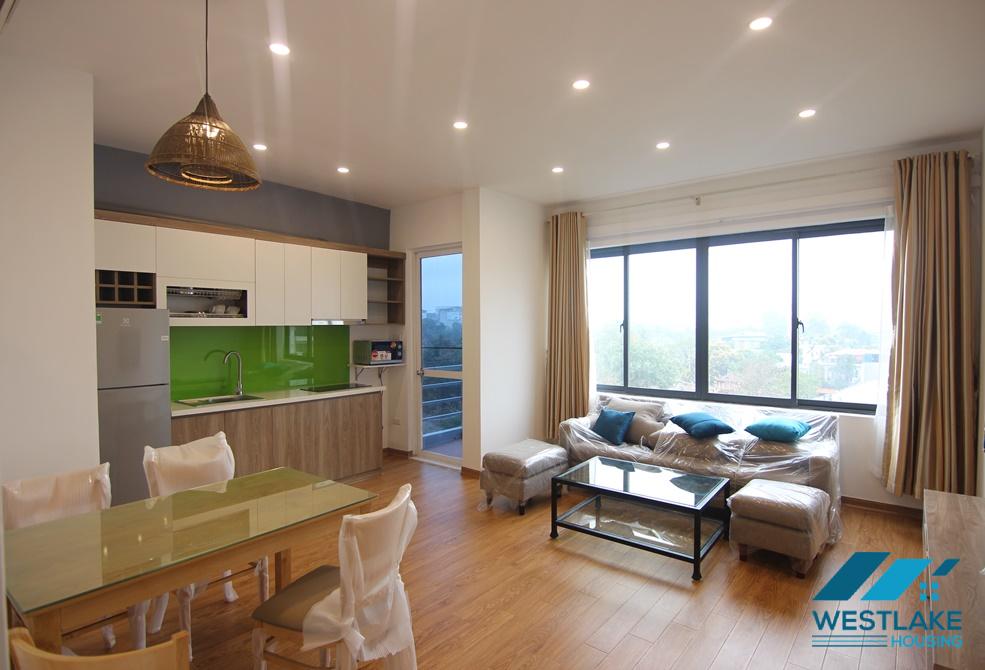 A top floor 1 bedroom apartment for rent in Tu Hoa, Tay Ho, Ha Noi