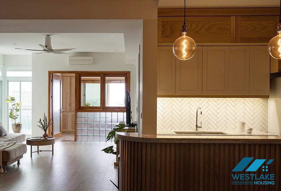 3 bedroom high floor apartment for rent with new modern furniture in Ciputra