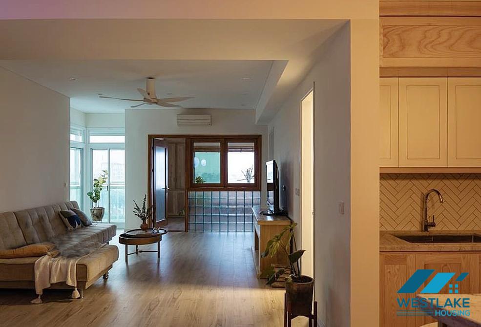 3 bedroom high floor apartment for rent with new modern furniture in Ciputra