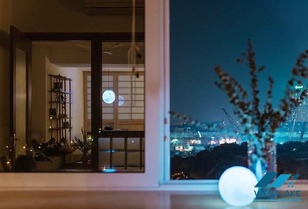 3 bedroom high floor apartment for rent with new modern furniture in Ciputra