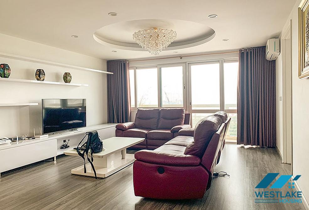 An elegant and stylish 4 bedroom apartment for rent in Ciputra E Tower, Tay Ho, Ha Noi