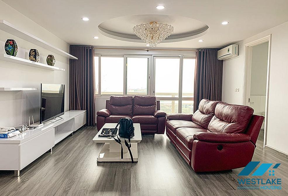 An elegant and stylish 4 bedroom apartment for rent in Ciputra E Tower, Tay Ho, Ha Noi