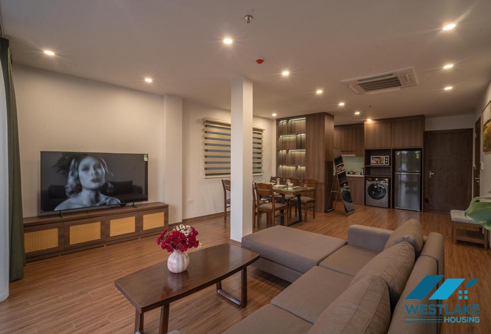 Lake view 02-bedroom apartment for rent on Vu Mien street, Tay Ho, Ha Noi