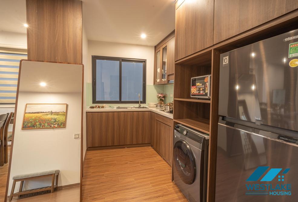 Lake view 02-bedroom apartment for rent on Vu Mien street, Tay Ho, Ha Noi