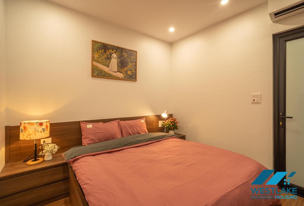 Lake view 02-bedroom apartment for rent on Vu Mien street, Tay Ho, Ha Noi