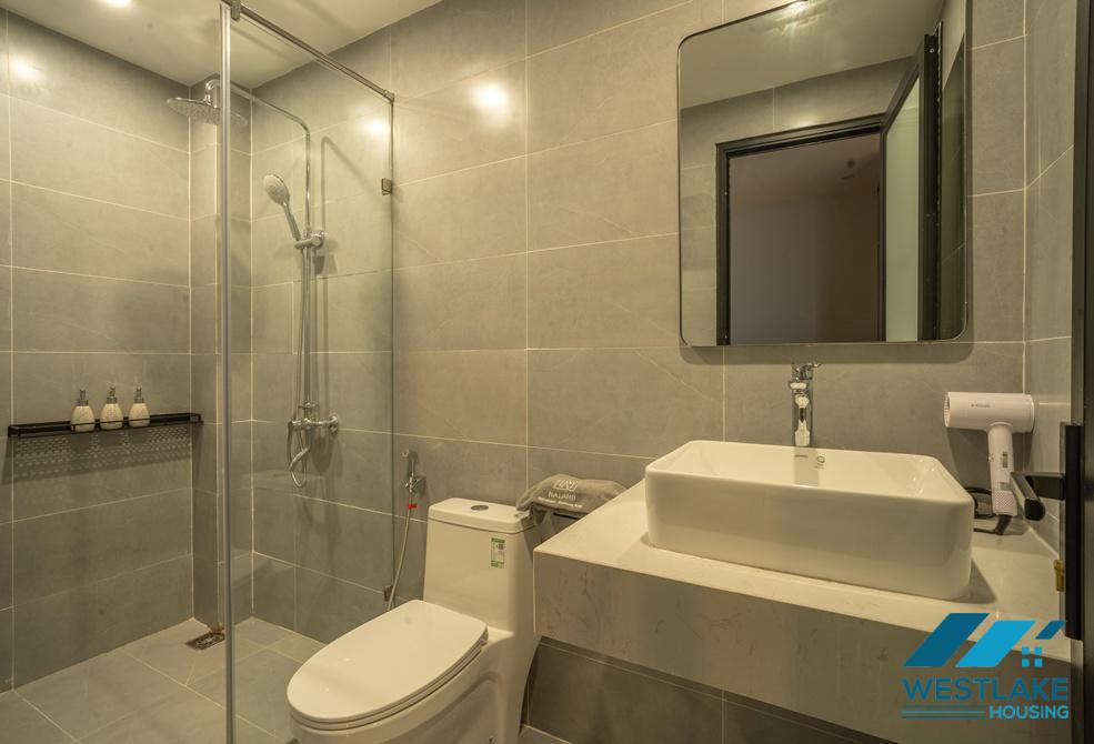 Green view 02 bedrooms apartment on Vu Mien street, Tay Ho, Ha Noi for rent