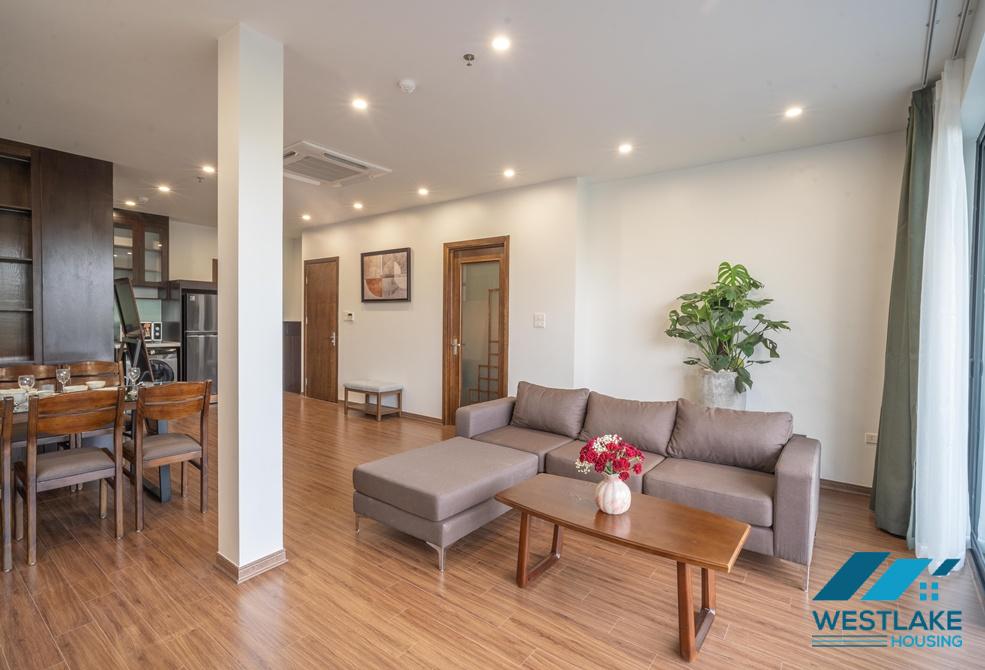 Green view 02 bedrooms apartment on Vu Mien street, Tay Ho, Ha Noi for rent