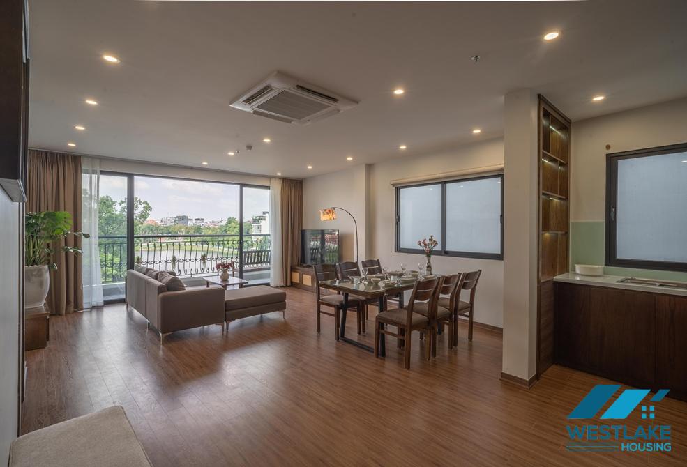 Brand new 02-bedroom apartment with beautiful West lake view for rent  in Tay Ho, Ha Noi