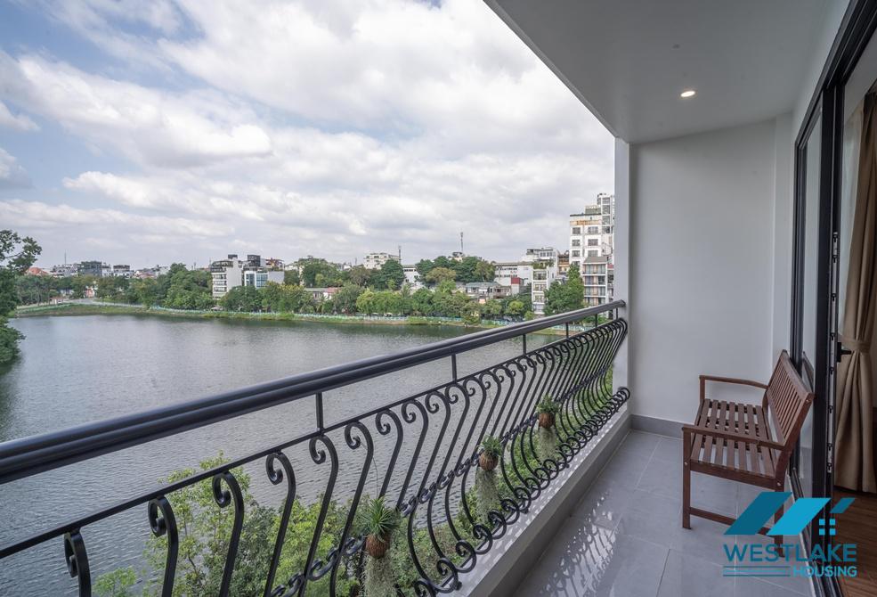 Brand new 02-bedroom apartment with beautiful West lake view for rent  in Tay Ho, Ha Noi