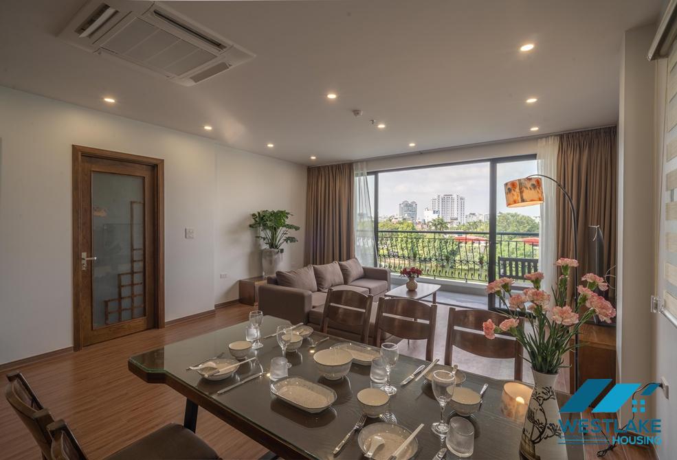 Brand new 02-bedroom apartment with beautiful West lake view for rent  in Tay Ho, Ha Noi