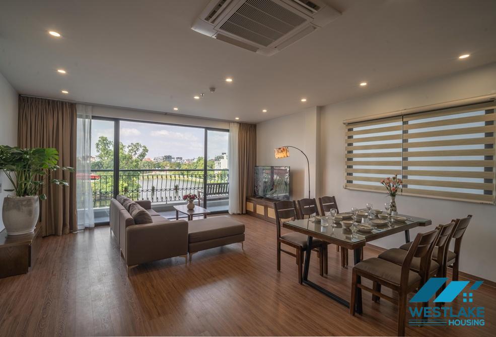 Brand new 02-bedroom apartment with beautiful West lake view for rent  in Tay Ho, Ha Noi