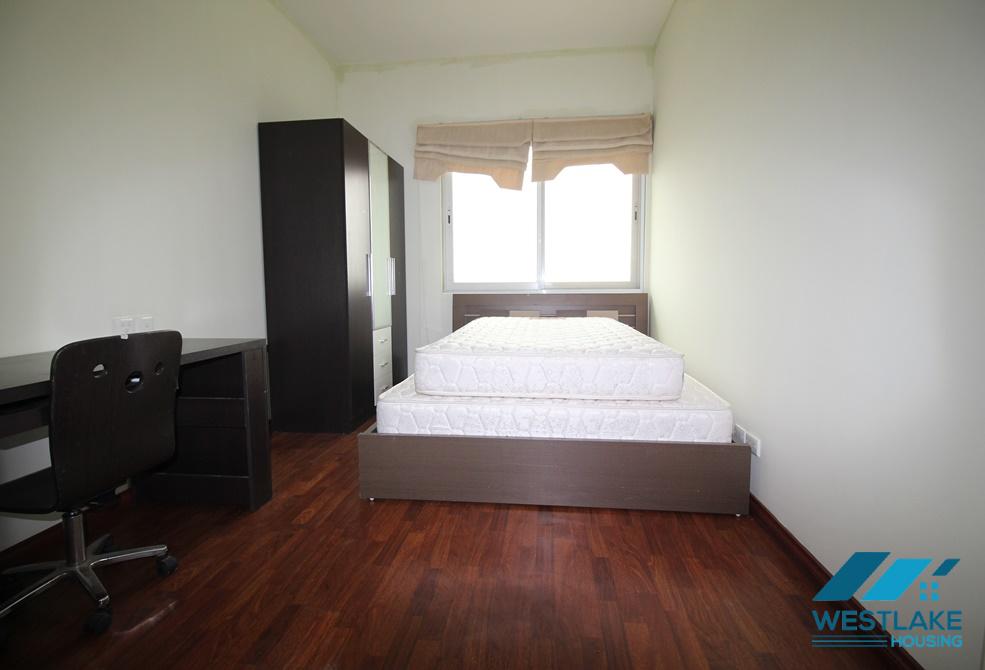 High floor furnished apartment rental in Ciputra, Tay Ho ward, Ha Noi