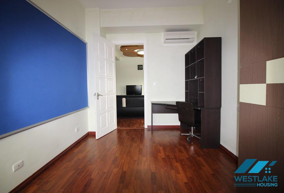 High floor furnished apartment rental in Ciputra, Tay Ho ward, Ha Noi