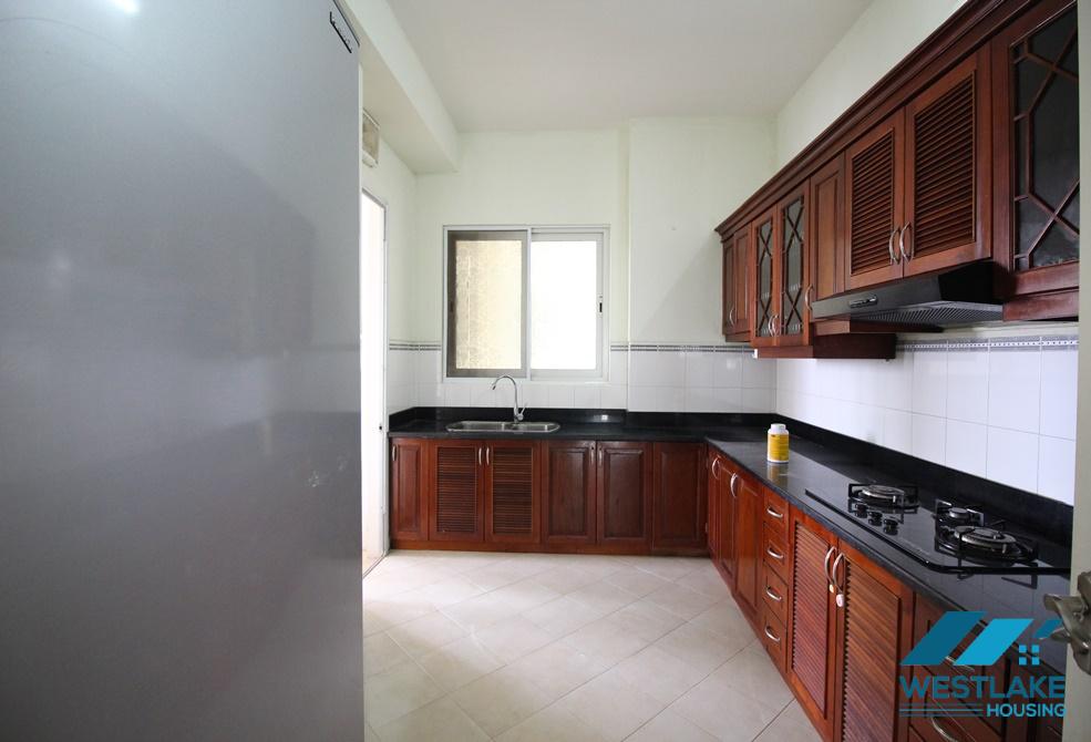 High floor furnished apartment rental in Ciputra, Tay Ho ward, Ha Noi