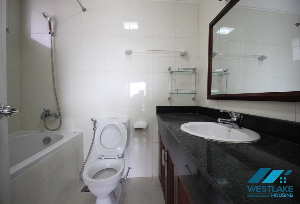 High floor furnished apartment rental in Ciputra, Tay Ho ward, Ha Noi