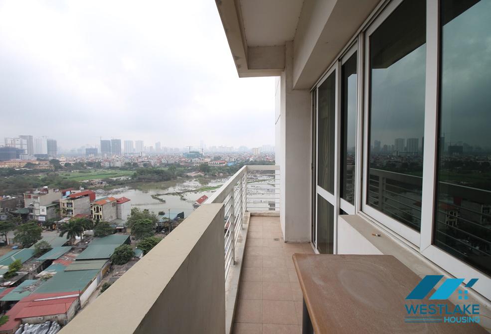 High floor furnished apartment rental in Ciputra, Tay Ho ward, Ha Noi