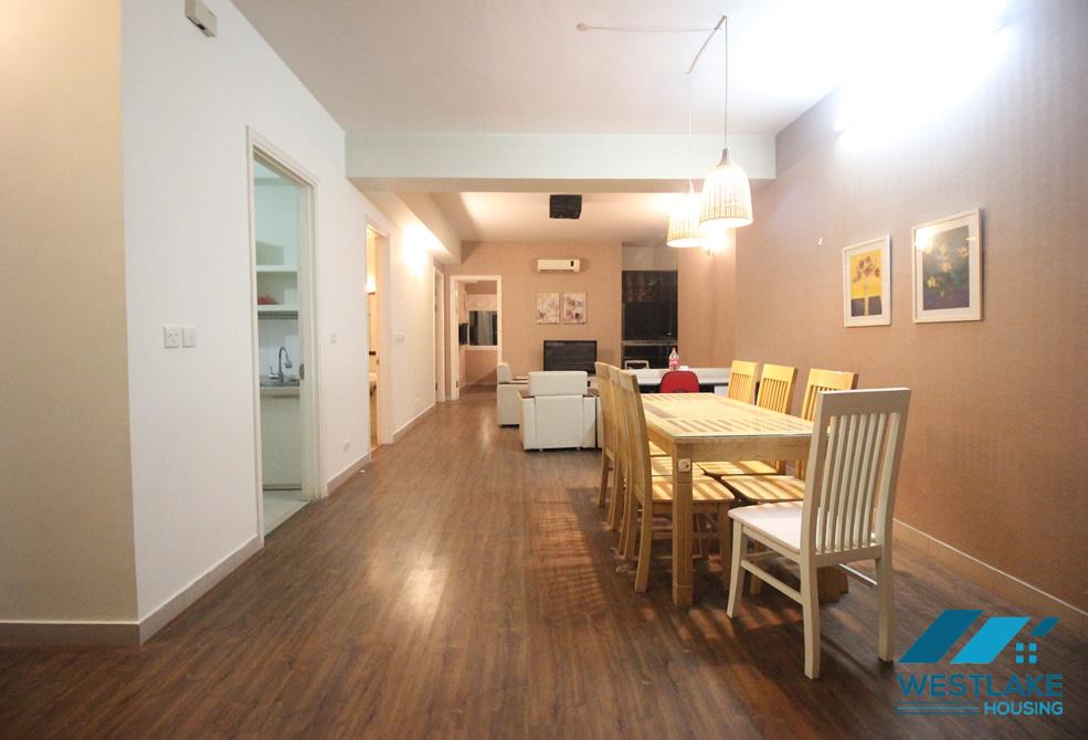 A budget 3 bedroom apartment for rent in Ciputra, Tay Ho, Ha Noi