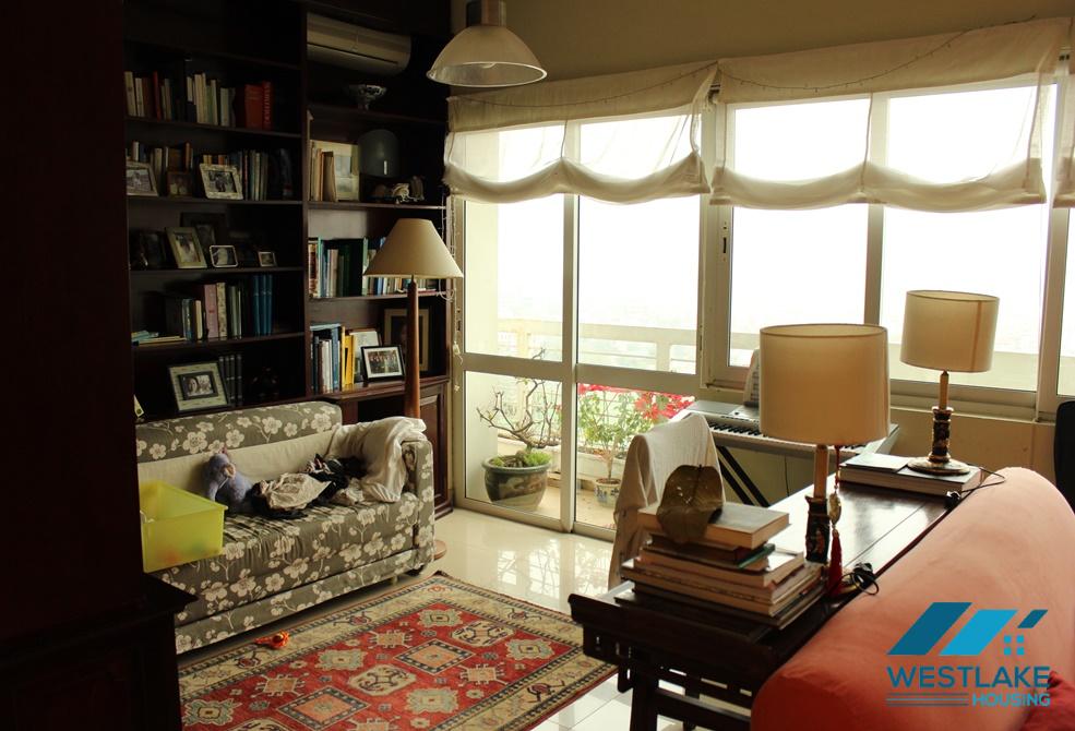 Furnished apartment available for lease in E tower, Ciputra, Hanoi