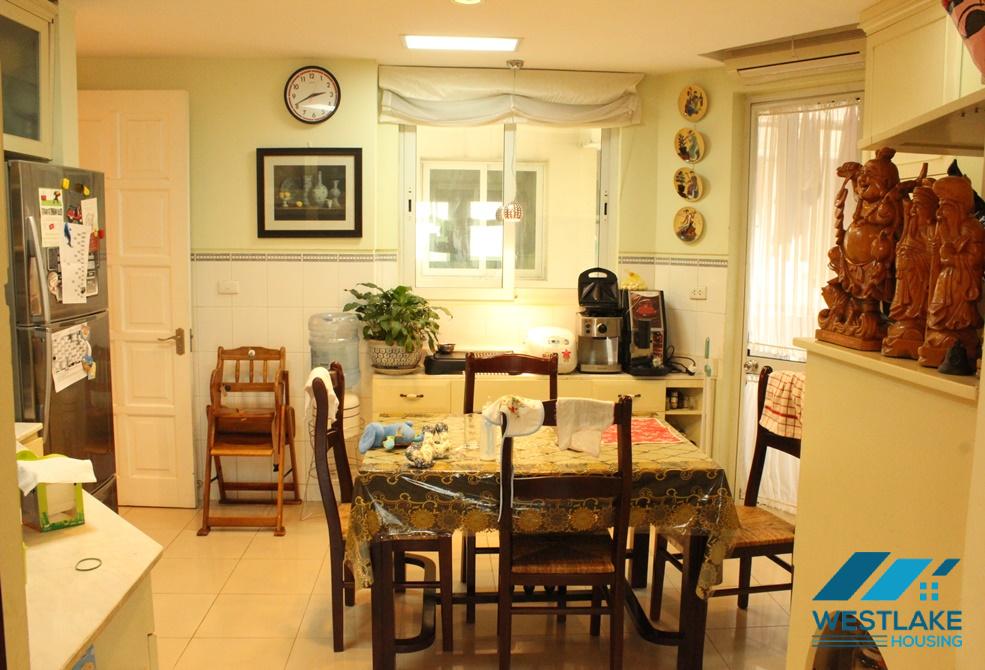 Furnished apartment available for lease in E tower, Ciputra, Hanoi