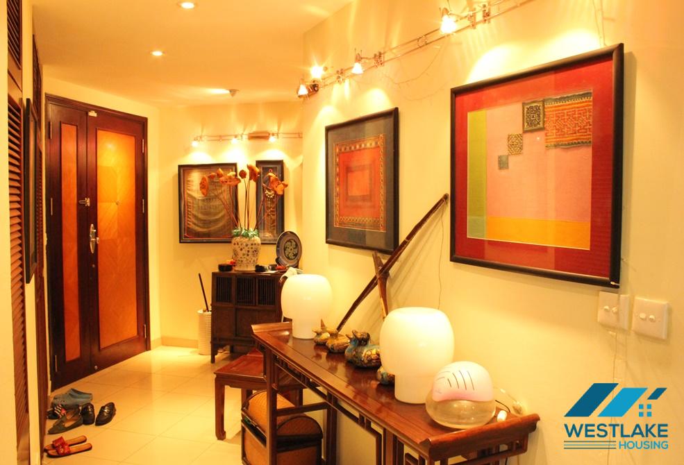 Furnished apartment available for lease in E tower, Ciputra, Hanoi