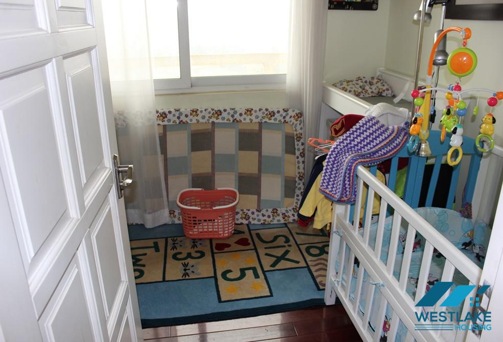 Furnished apartment available for lease in E tower, Ciputra, Hanoi