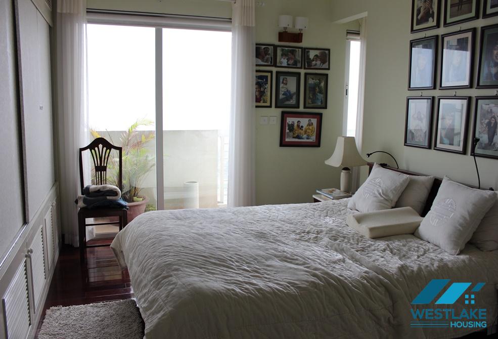 Furnished apartment available for lease in E tower, Ciputra, Hanoi